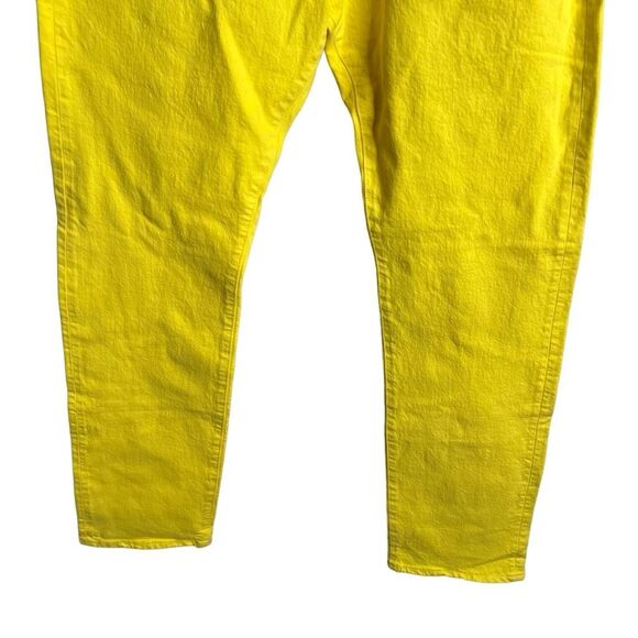 NWT Polo Ralph Lauren Yellow Varick Slim Jeans 32X32 - Picture 3 of 7